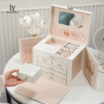 Luxury Multifunction Jewelry Box Organizer for Rings, Necklaces, Earrings & Bracelets