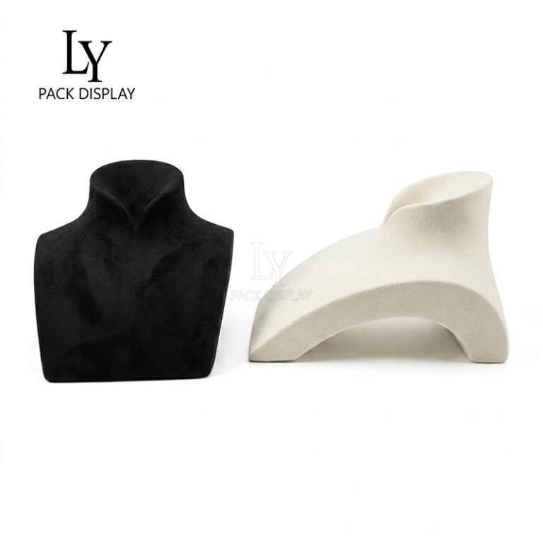 Modern Minimalist Stand for Necklace Display, Scratch-Resistant Surface 1 142 02 拷贝