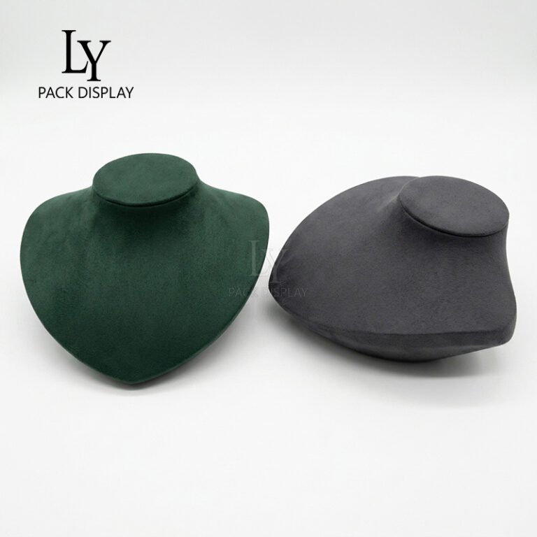 Customizable Color Mannequin Stand for High-End Necklace Displays 6 168 03 拷贝
