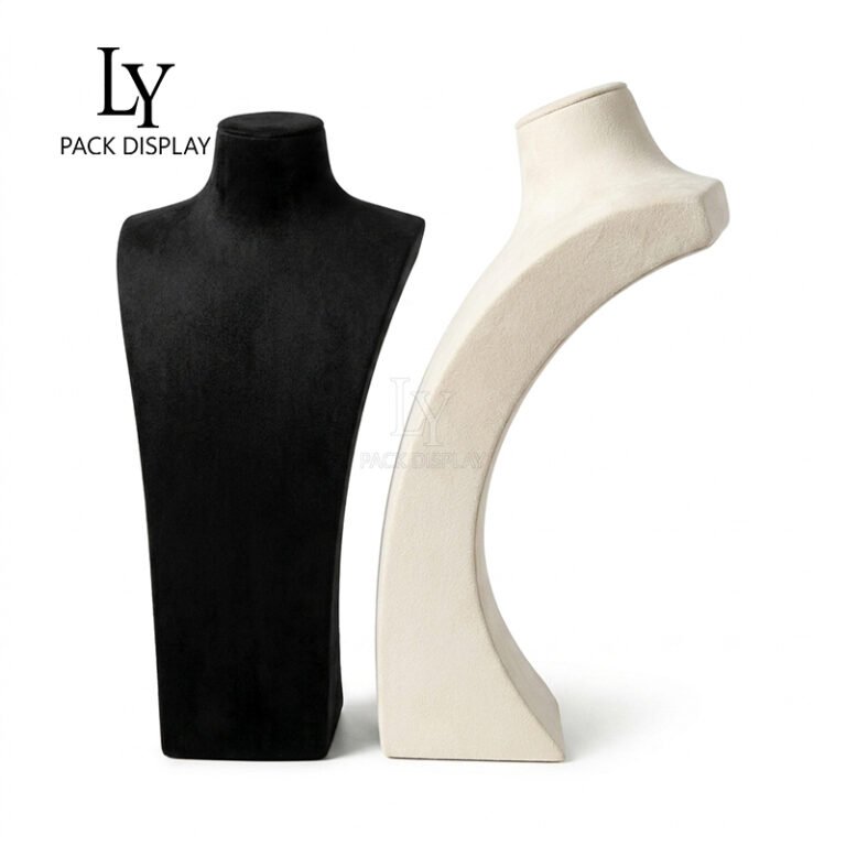 High-End Necklace Showcase Stand with Scratch-Proof and Custom Hues 3 173 02 拷贝