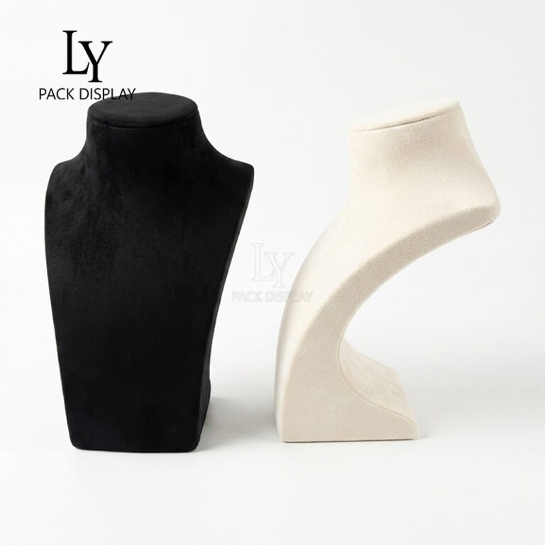 Refined Mannequin Stand for Pendants, Featuring Color Customization and Durability 2 191 02 拷贝