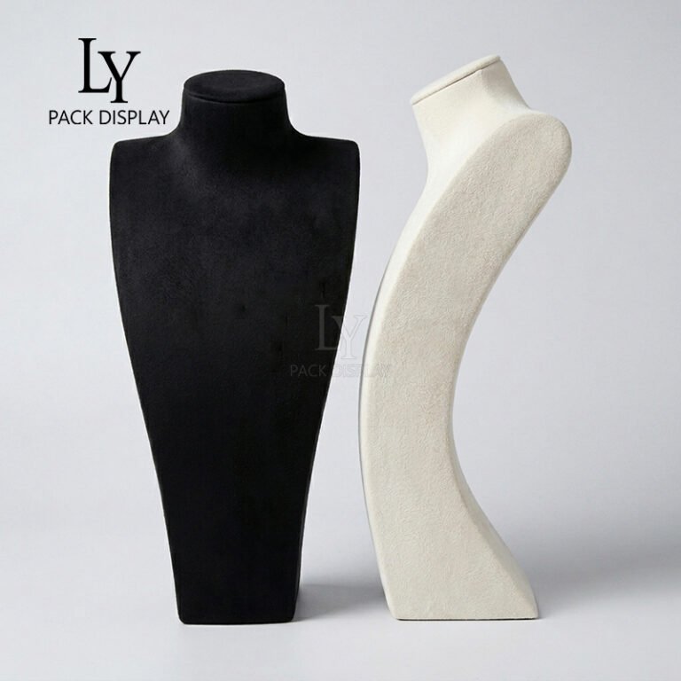 Elegant Jewelry Display Mannequin with Customizable Hues and Durable Coating 8 229 02 拷贝