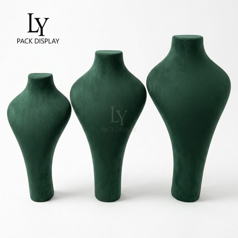 High-End Necklace Stand for Exhibition Use, Featuring a Clean Silhouette 7 233 03 拷贝