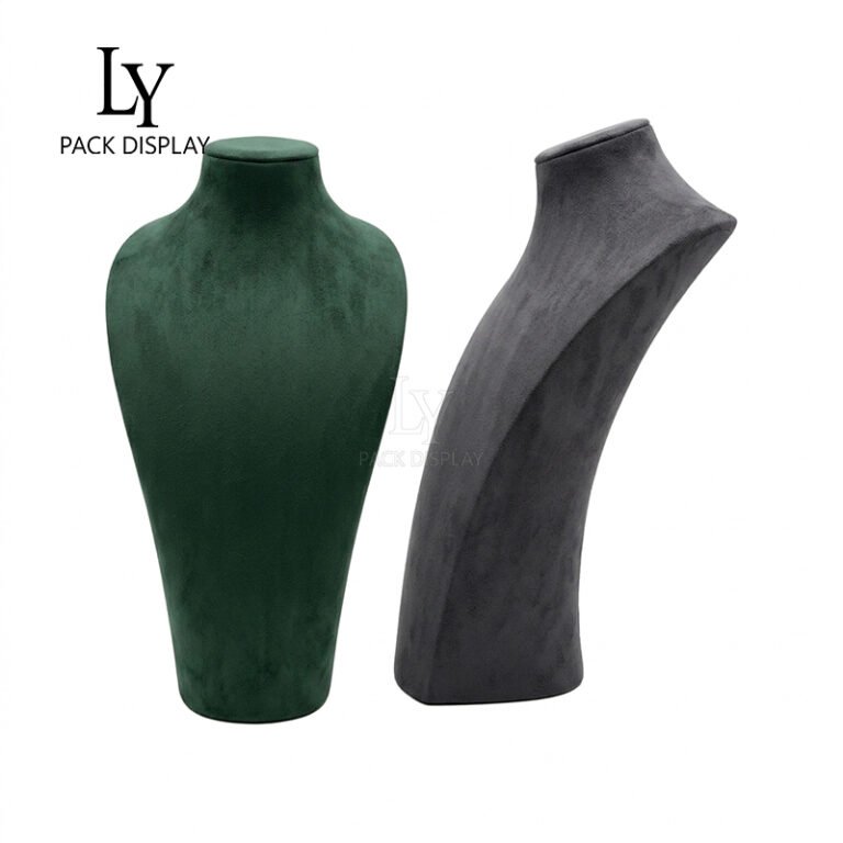 High-End Retail Mannequin for Necklaces, Featuring Scratch Resistance 8 268 03 拷贝
