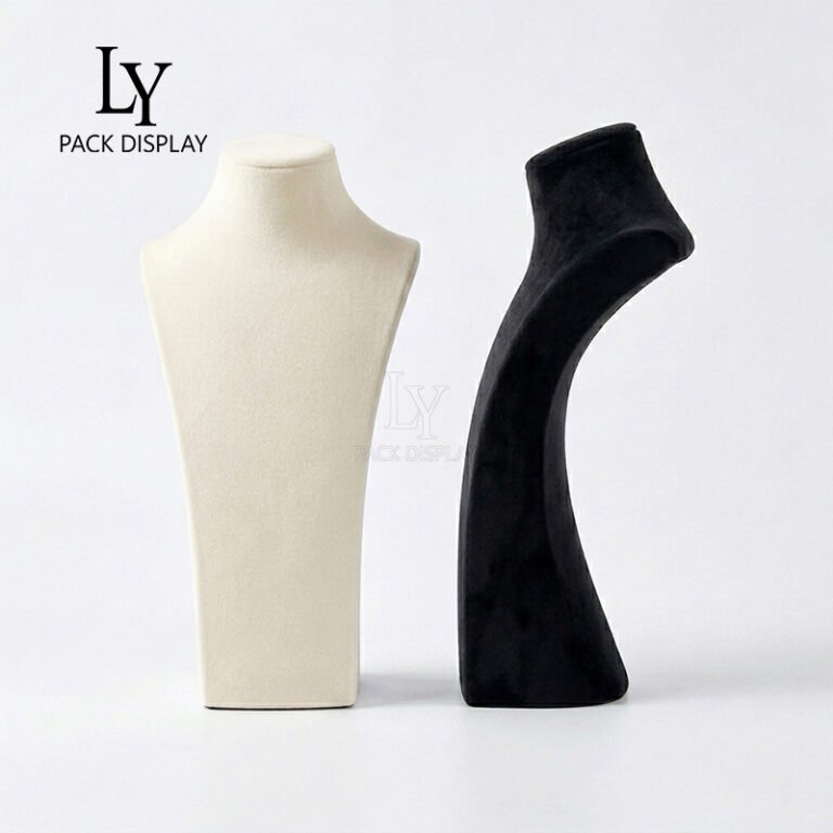 High-End Necklace Stand for Exhibition Use, Featuring a Clean Silhouette 1 28 02 拷贝