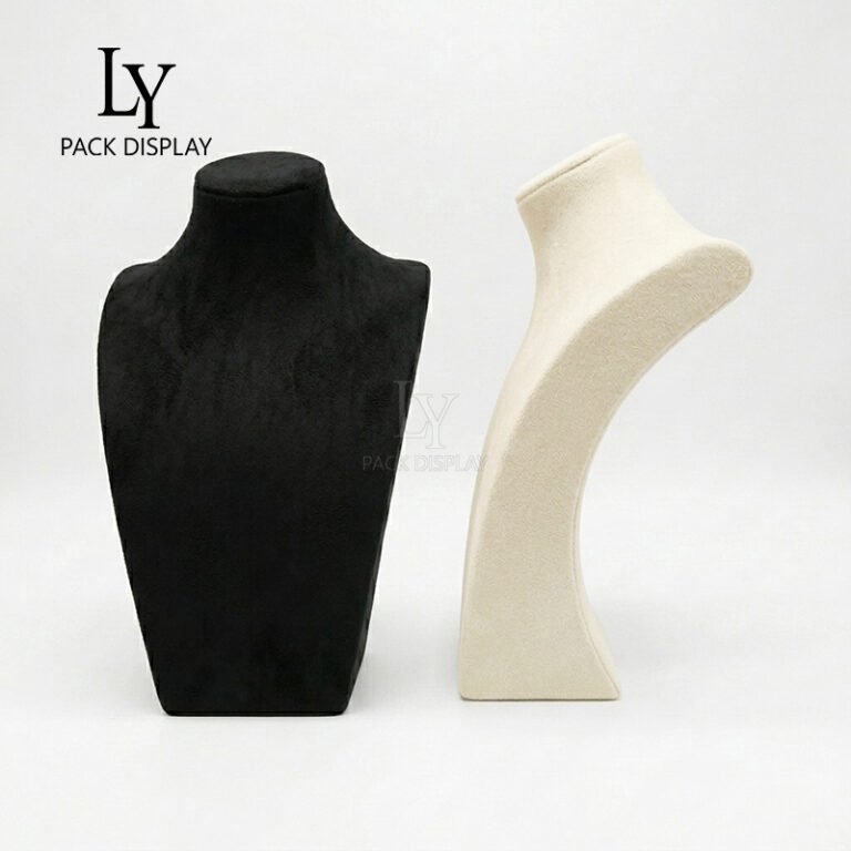 Minimalist High-End Necklace Display Stand with Customizable Color Options 2 4 02 拷贝
