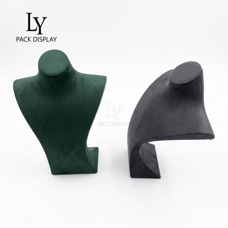 High-End Necklace Stand for Exhibition Use, Featuring a Clean Silhouette 6 522 03 拷贝