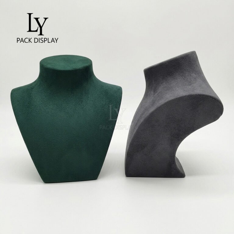 High-End Retail Mannequin for Necklaces, Featuring Scratch Resistance 2 92 03 拷贝